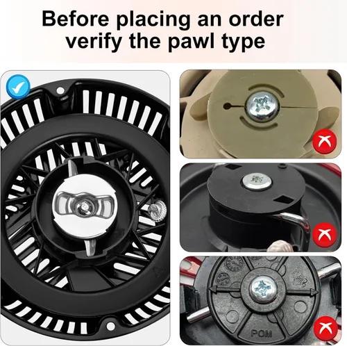 Miniatura 6 de SOFO Conjunto de arranque de tracción para Briggs and Stratton 163cc 208cc 5hp 6.5hp motor CR950 CR750 CR550 XR550 XR750 XR950 XR950 Generador