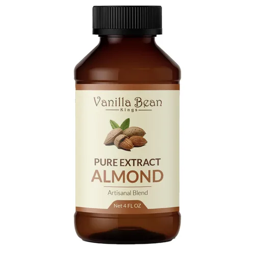 Extracto de almendra pura para hornear y saborizar, 4 onzas, sabores naturales de alta calidad para productos horneados, postres y cocina