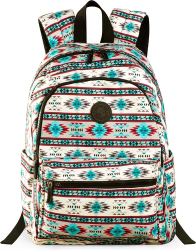 Montana West - Mochila para mujeres, bolso de viaje occidental, mochila casual, mochila de día para portátil, universidad, Mediana