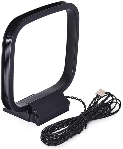 Miniatura 2 de Eightwood Antena AM Loop Mini conector de 3 pines compatible con Sony HiFi Series Sharp AV Receptor Radio Sistema Estéreo