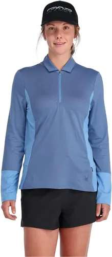 Miniatura 2 de Spyder womens Spyder Arc Graphene Tech Zip T-neck