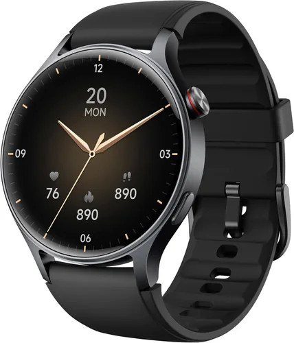 Reloj inteligente para hombres y mujeres, responder/hacer llamadas, pantalla ultra clara AMOLED de 1.32 pulgadas con monitor de frecuencia cardíaca,