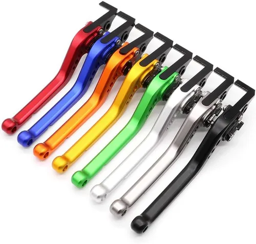 Miniatura 3 de F Suitable for Yamaha MT-07 CNC Aluminum Alloy Handle Lever Accessories Modified Long Brake Clutch Horns Y (Color : Blue)