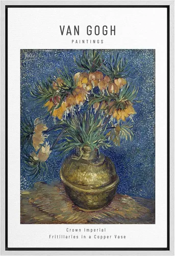 Miniatura 85 de SIGNWIN Lienzo enmarcado para pared, diseño de Vincent Van Gogh, un par de amantes, naturaleza, ilustraciones de área silvestre, bellas artes