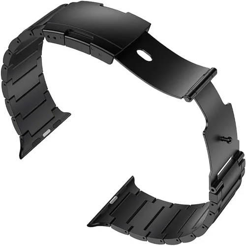 Miniatura 3 de LDFAS Correa de reloj compatible con Apple Watch Ultra 3/2 de 1.929 in, serie 11 de 1.811 in, correa de reloj de metal de titanio con cierre