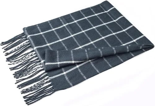 Miniatura 17 de Alpine Swiss Bufanda a cuadros para hombre, ultra suave, chal de invierno, cálido, ligero, para clima frío