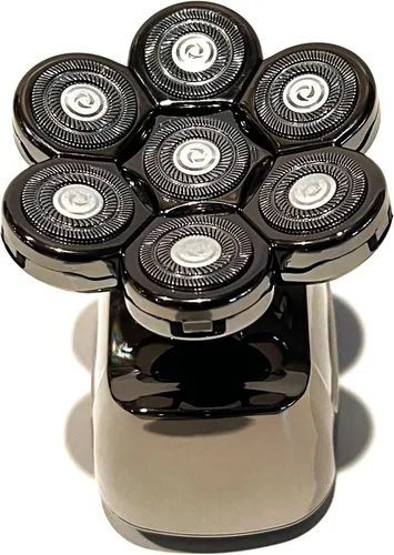 Miniatura 3 de MuSOKI'S Elegante afeitadora eléctrica húmeda y seca de 7 cuchillas