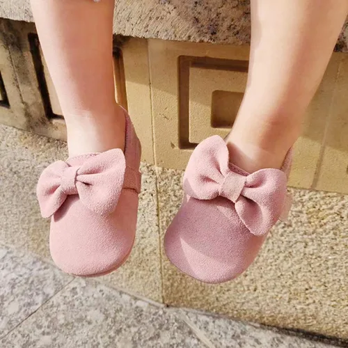Miniatura 12 de Felix & Flora Zapatos de bebé de suela suave - Zapatos de bebé para caminar, mocasines, suela de goma, zapatos de cuna