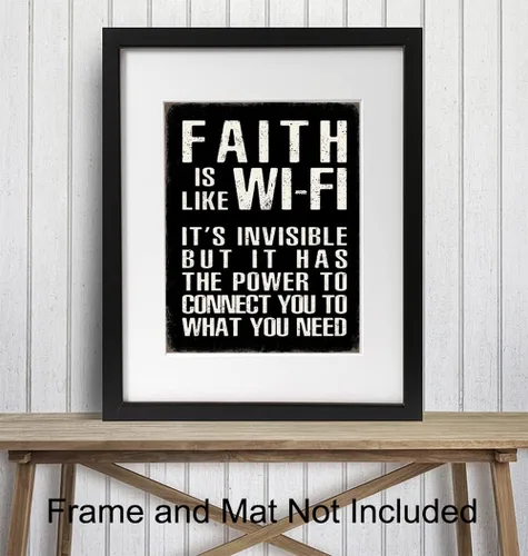 Miniatura 3 de Decoración de Pared Religiosa Espiritual Inspiradora - Arte de Pared Cristiano - Regalos Católicos para Hombres, Cueva del Hombre - Decoración