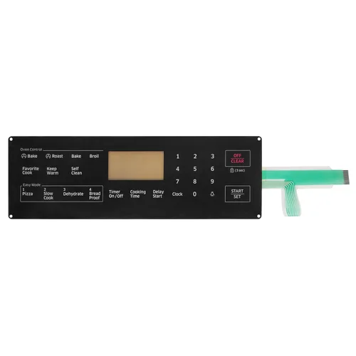 DG34-00027B - Interruptor de membrana de repuesto para Samsung compatible con NX58H5600SS, NX58J5600SG, NX58F5700WS, NX58M5600SB, repuesto para