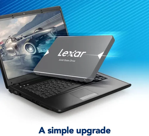 Miniatura 3 de Lexar Unidad interna de estado sólido SSD NS100 de 128 GB SATA III de 2.5 pulgadas, lectura de hasta 520 MB/s, gris (LNS100-128RBNA)