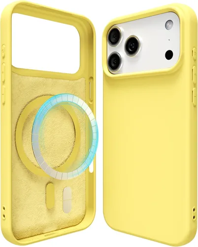 Miniatura 144 de oakxco Funda de silicona para iPhone 12 Pro Max, magnética, compatible con carga inalámbrica Magsafe, cubierta protectora de goma suave y delgada