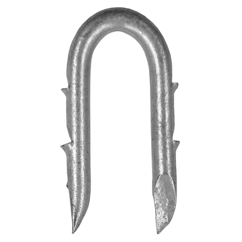 Miniatura 6 de OMOTOOL Grapas galvanizadas para cercas de alambre (260 unidades), juego de clavos de herradura de alambre de pollo, fija de forma segura la malla