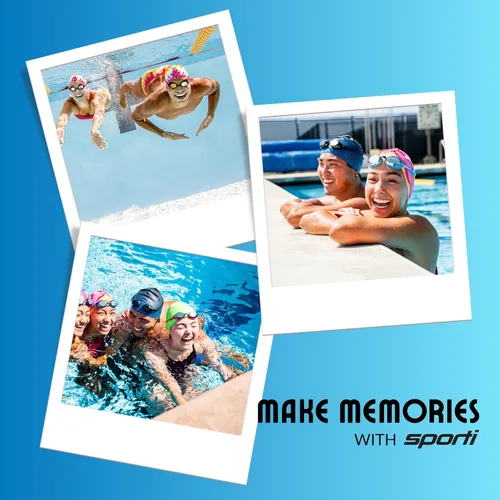 Miniatura 6 de Sporti Gorra de natación de silicona con diseño gráfico con altura de 7.6 pulgadas, apertura de 7.5 pulgadas, gorra de natación antideslizante