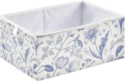 Miniatura 2 de Kigai Toile - Cubos de almacenamiento con diseño de cubos – 11 x 11 x 11 pulgadas, cubos plegables grandes, cesta organizadora de almacenamiento