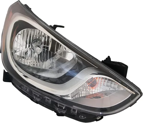 Miniatura 5 de ALLIGATOR AUTO LIGHTS Repuesto para Hyundai Accent 2012 2013 2014 GLS, GS, SE, Hatchback/Sedan Conjunto de faros halógenos con bombillas
