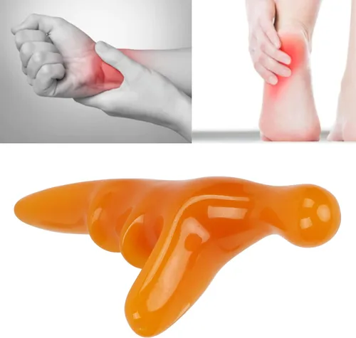 Miniatura 6 de Herramienta de masaje de barra en T, herramienta de masaje de punto de gatillo, palo de acupresión, palo de reflexología, resina relaja el dolor