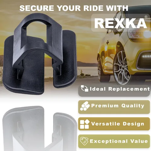 Miniatura 4 de Rexka 20 clips de retención de aislamiento de capó para Volvo, C30 - C70, S40 - S90, V50 - V90, XC40 - XC90