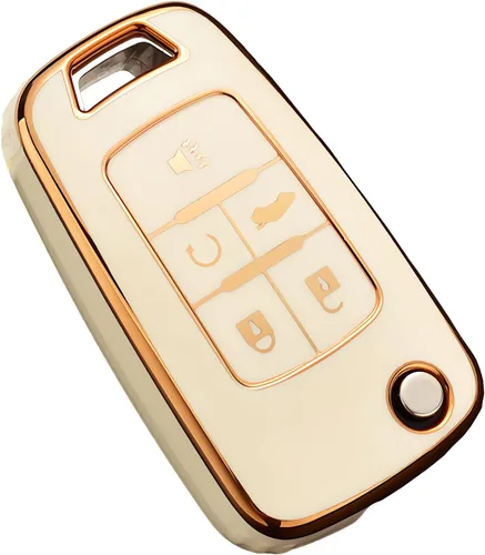 Miniatura 9 de para llavero Chevy, estuche de llave de TPU de protección completa de primera calidad para Chevrolet Equinox Camaro Cruze Malibu Sonic Buick Terrain