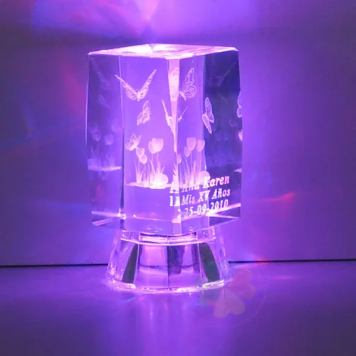 Miniatura 7 de First Communion - 12 piezas de recuerdo de cristal 3D, regalos de Primera Comunión, personalización y personalización, grabado con láser, cristal 3D