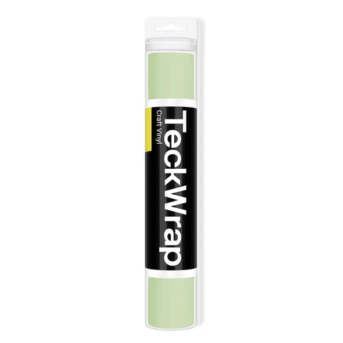 Miniatura 13 de TECKWRAP 001 Vinilo adhesivo permanente mate para proyectos de calcomanías de manualidades, 12 pulgadas x 10 pies, tinta negra mate Tinta mate negra