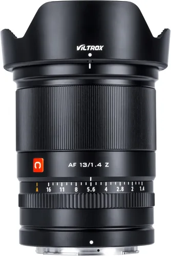 VILTROX 13mm f/1.4 F1.4 Z STM Auto Focus Ultra Gran Angular APS-C Lente Compatible con Cámara de Montura Nikon Z Z5 Z6 Z6II Z7 Z7II Z50 Z30 ZFC