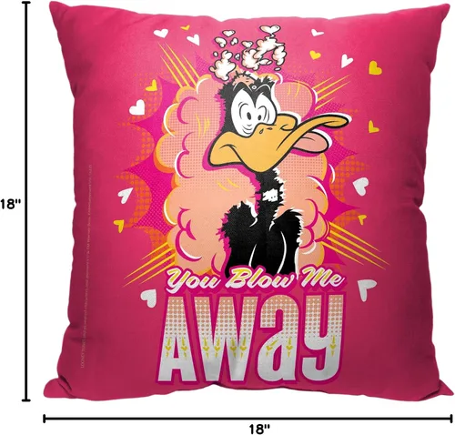 Miniatura 3 de Northwest Warner Bros. Looney Tunes - Almohada de 18 x 18 pulgadas, soplada