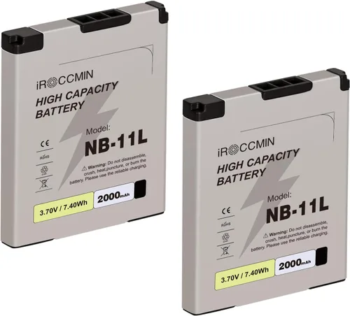 Miniatura 8 de 2 baterías de repuesto EN-EL5 de 2300 mAh para Nikon Coolpix 3700, 4200, 5200, 5900, 7900, P3, P4, P80, P90, P100, P500, P510, P520, P530, P5000