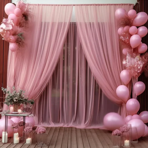 Miniatura 15 de Cortinas de fondo de tul azul de 10x10 para fiestas, cortina de fondo transparente para fotos de boda, cortinas para baby shower, fotografía, fiesta
