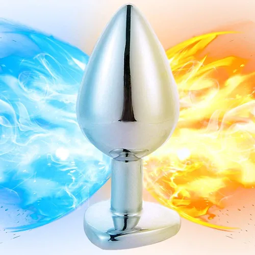 Miniatura 5 de Kit de entrenamiento anal tapón anal con diferentes tamaños, 3 piezas, juguetes sexuales anales con base de joyería en forma de corazón