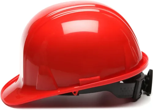 Miniatura 3 de Pyramex SL Series Cap Style Hard Hat 6 Point Ratchet Suspension Rojo