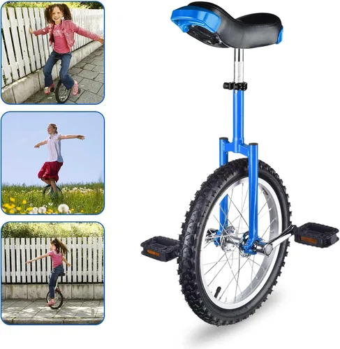 Miniatura 2 de ZeHuoGe 16" Unicycle Excelente Manganeso Marco de Acero de Manganeso Protección Mute Cojinete de EE.UU. Entrega