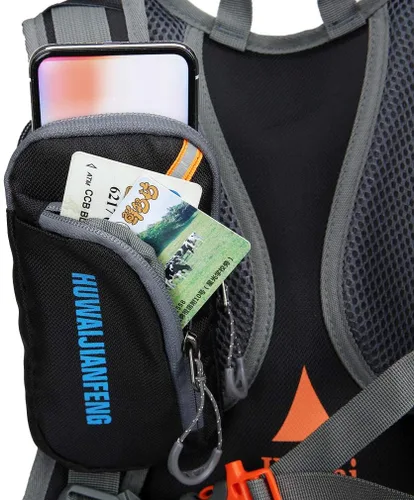 Miniatura 7 de Hebetag Mochila de ciclismo para bicicleta de montaña para hombres y mujeres, viajes, deportes al aire libre, motocicleta, ciclismo, equitación