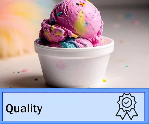 Miniatura 6 de Mr Miracle Taza de espuma de 4 onzas con tapa con ventilación en blanco. Para alimentos fríos y calientes. Para helado, yogur, sopa, comida