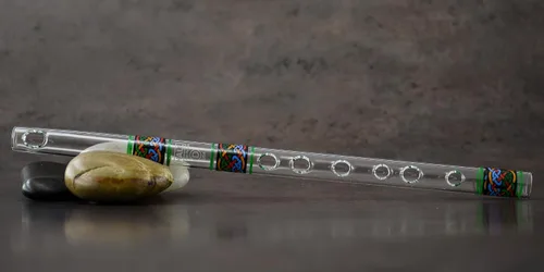 Miniatura 10 de Flauta de cristal Hall 11091 - Piccolo de cristal en línea en D - Bristol Celtic