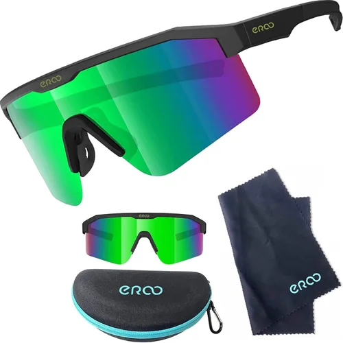 Miniatura 8 de Eazyrun Gafas de sol polarizadas deportivas para niños de 8 a 12 años, lentes para béisbol, softbol, ciclismo, protección UV para niños y niñas F24f