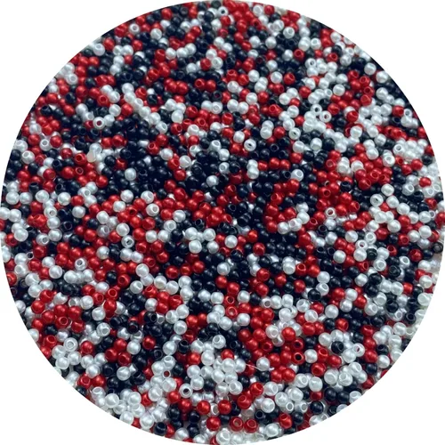 Miniatura 8 de Perlas de cuentas, 4000 piezas de cuentas de perlas de 3 mm redondas para llaveros, pulseras, collares, llaveros, joyería, manualidades, decoración