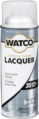 Miniatura 4 de Watco 333690 Acabado de madera transparente lacado, galón, transparente mate