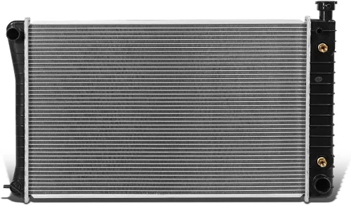DNA Motoring OEM-RA-1690 Radiador de aluminio de estilo de fábrica compatible con 88-99 C/K1500 4.3 5.0 5.7L AT, 28-1/4 pulgadas de ancho x 17-1/4