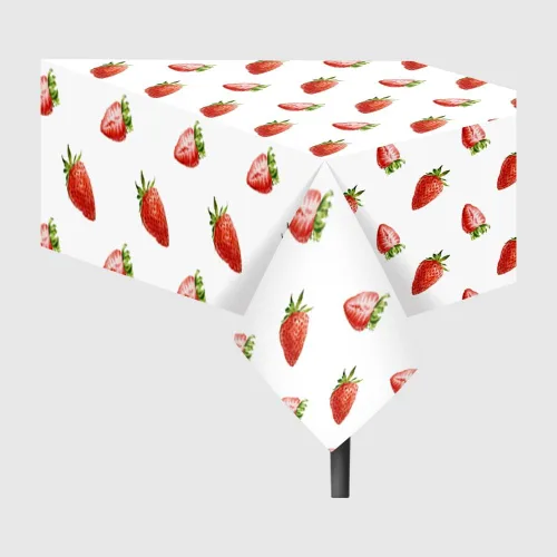 Miniatura 11 de 1 paquete de mantel de plástico con diseño de bandera americana del 4 de julio para fiesta, 54 x 87 pulgadas de largo, mantel rectangular para bufé