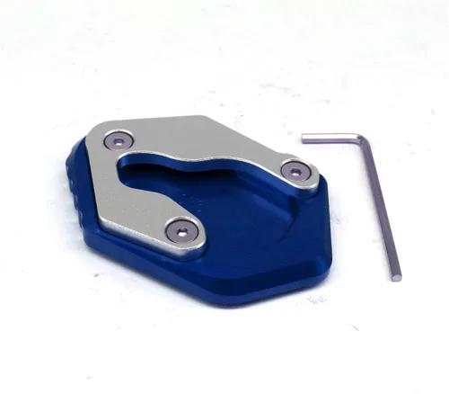 Miniatura 5 de AL-mart Soporte de motocicleta para soporte lateral de placa ampliada para Ya-maha XMAX 300/XMAX250 2017-2020