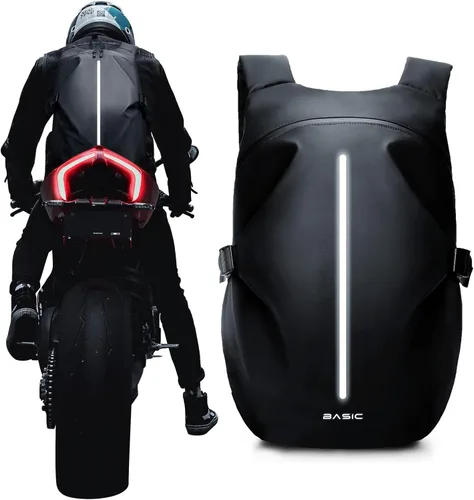 Miniatura 10 de Mochila para Casco de Motocicleta, Mochilas Impermeables para Montar para Hombres, Accesorios para Motocicletas, Bolsas de Montar en Moto, Mochilas