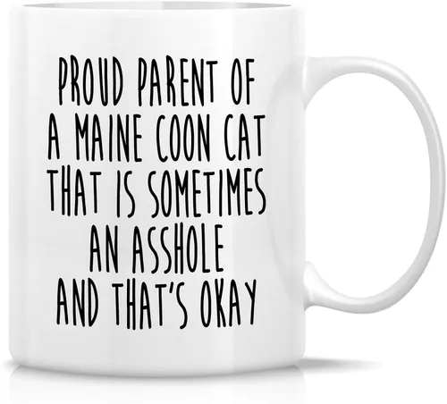 Miniatura 24 de Retreez - Taza Graciosa Show Me Your Kitties Amantes de Gatos, 325 ml, Tazas de Café de Cerámica, Divertidas, Sarcasmo, Sarcasticas, Regalos