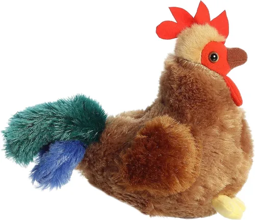 Miniatura 7 de Aurora® - Adorable Mini Flopsie™ gallo Cocky™ - Animal de peluche, facilidad para jugar, compañero eterno - Marrón, 6 pulgadas