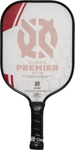 Miniatura 20 de Onix Evoke Premier Professional Tournament Pickleball Paddle Composite Face Impact Paddle