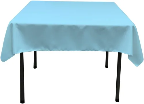 Miniatura 4 de LA Linen. Mantel cuadrado de popelina de poliéster