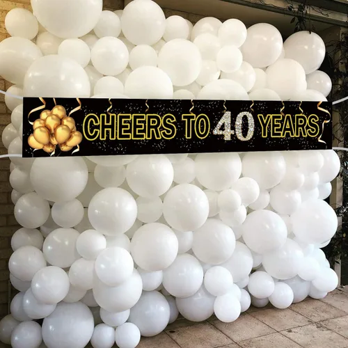 Miniatura 4 de Cartel de felicitación de aniversario, diseño con texto en inglés