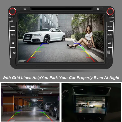 Miniatura 6 de Cámara de visión trasera de coche con ángulo de visión amplio de color de alta definición impermeable con visión nocturna para 4 Runner/Land Cruiser