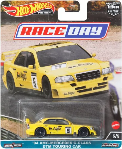 Miniatura 5 de Hot Wheels Car Culture 2023 Race Day - Juego completo de 5 vehículos fundidos a presión de FPY86-959D