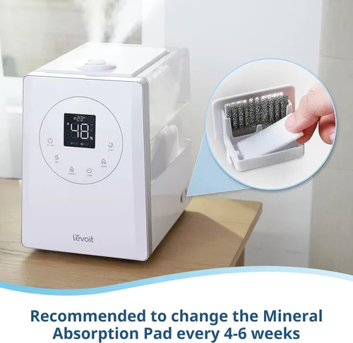 Miniatura 7 de Paquete de 10 Filtros de Repuesto para Humidificador, Paquete de 10 Almohadillas de Absorción y Paquete de 10 Almohadillas de Aroma, Compatible